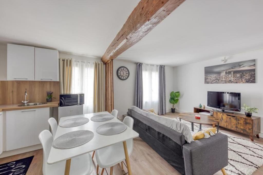 Saint-Brice-sous-Forêt Charmant T3 En Duplex מראה חיצוני תמונה